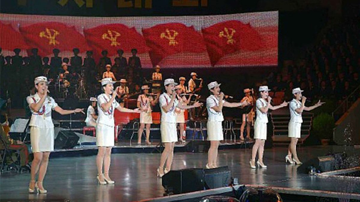 banda Moranbong in Corea del Nord