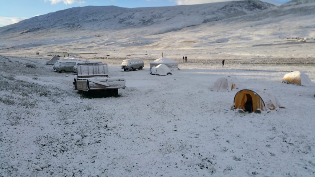 campeggio in mongolia a luglio