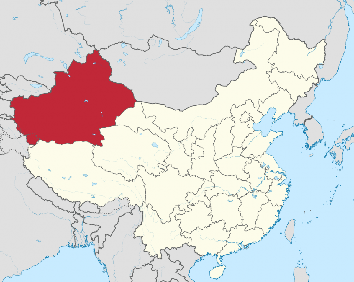 Xinjiang regione autonoma cinese