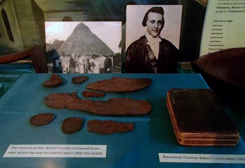 Scarpa di Baker museo di Suva
